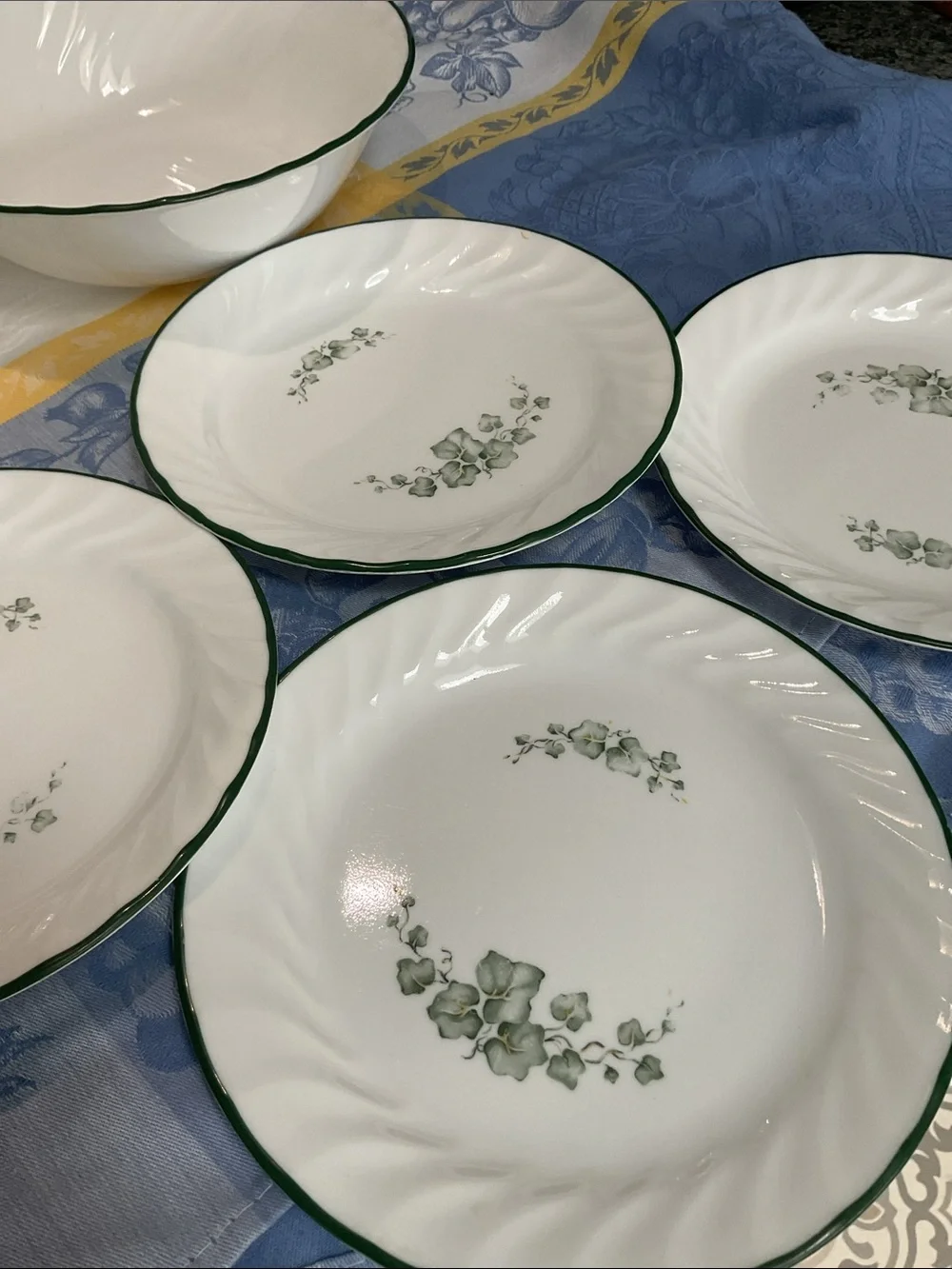 Corelle Calloway set of 9 pieces. Vintage pattern.